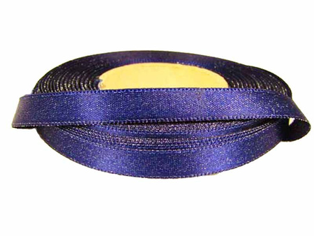 Wstążka 10mm atłas REXOR granat