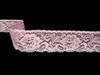 Koronka 3,5cm elastyczna antyczny róż