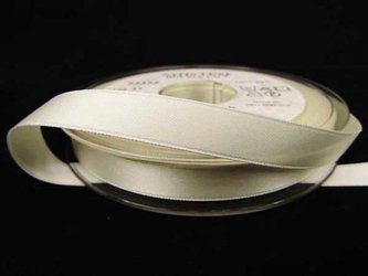 Wstążka 10mm atłas ecru