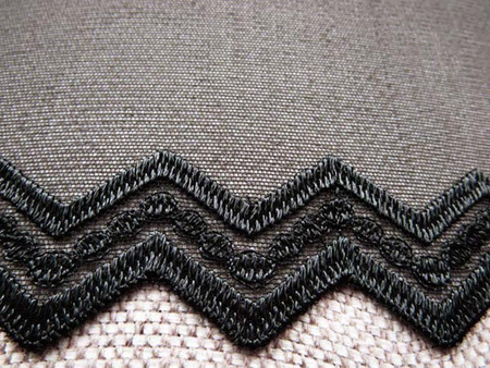 Koronka 9cm tiulowa grafit