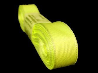 Wstążka 15mm tafta cytrynowa
