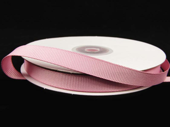 Taśma 9mm ryps poliestrowa antyczny róż