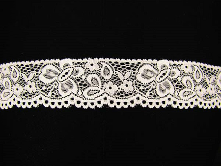 Koronka 4cm elastyczna ivory