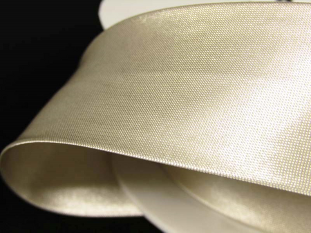 Lamówka 3cm atłasowa jasny beż