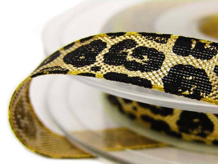 Wstążka 10mm lurex GEPARD złota