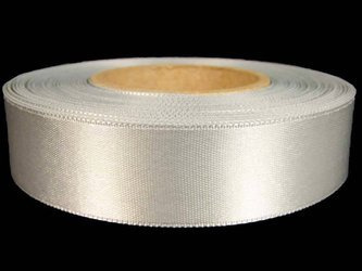 Wstążka 24mm atłas jasny popiel