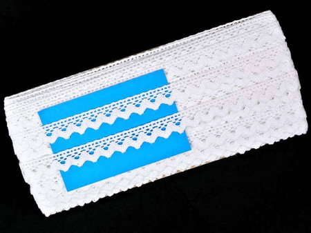 Koronka 1,7cm bawełniana biała