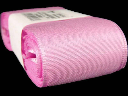 Wstążka 40mm tafta róż