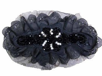 Ozdobna aplikacja z kamieniami