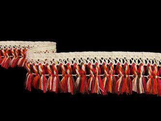 Taśma 4,5cm FRĘDZEL poliester wielokolorowa