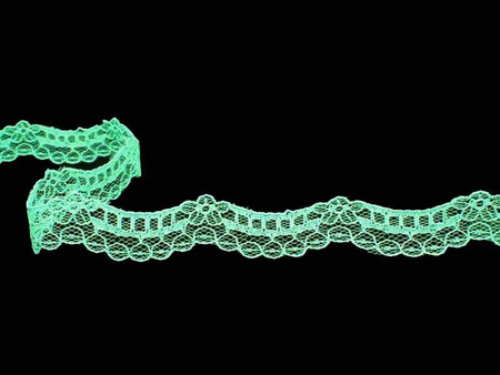 Koronka 1,5cm stabilna mięta