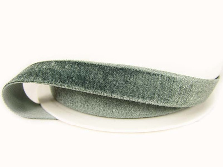 Aksamitka 16mm popiel