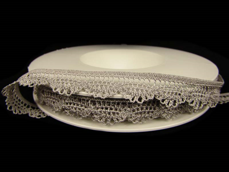 Falbanka 11mm elastyczna popiel