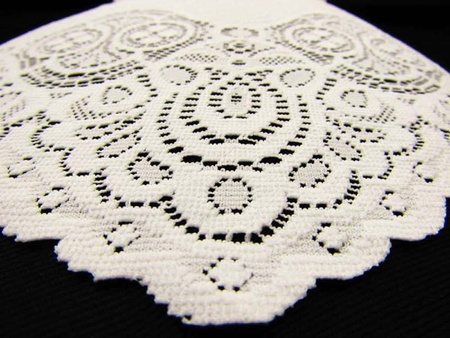 Koronka 140cm poliesterowa ivory