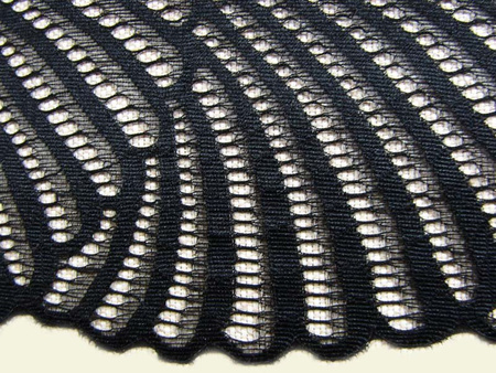 Wstawka 22cm elastyczna czarna