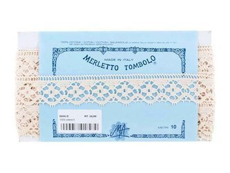 Koronka 3,5cm bawełniana naturalna