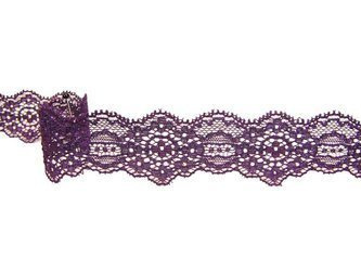 Wstawka 3cm elastyczna śliwka