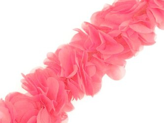 Taśma 6cm ozdobna KWIAT 3D róż