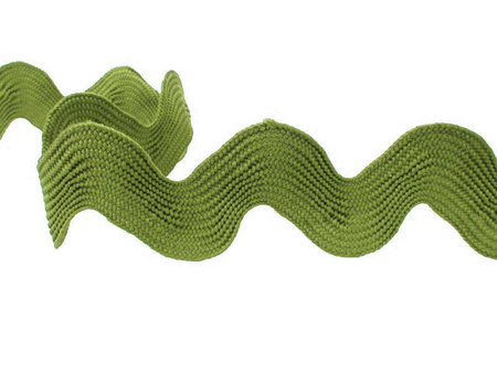 Taśma 40mm zygzak oliwka
