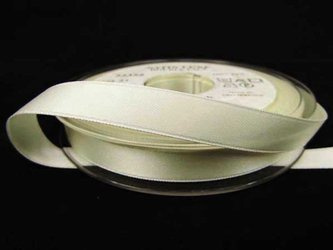 Wstążka 10mm atłas ivory