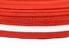 Taśma 11mm tkana LAMPAS czerwono-biało