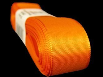 Wstążka 20mm tafta pomarańczowa