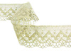 Koronka 7,5cm bawełniana len jasny