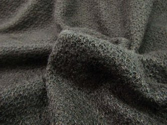 Tkanina 170cm wełna jedwabno-poliestrowa czarna