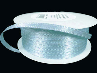 Wstążka 3mm atłas błękitna