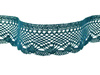 Koronka 5,5cm bawełniana morska