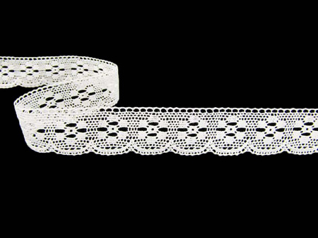 Koronka 2,1cm bawełniana biała