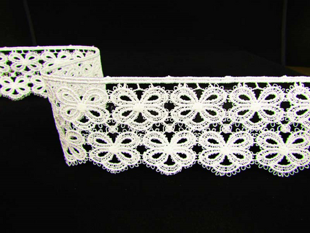 Koronka 5cm gipiurowa ecru