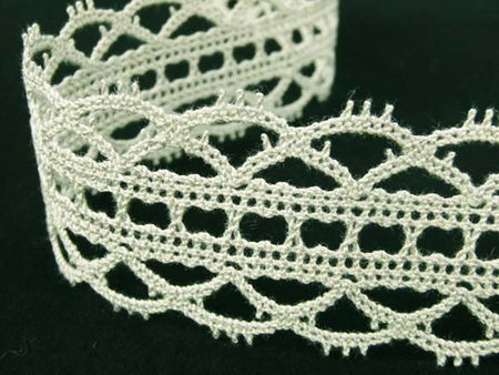 Wstawka 3,8cm bawełniana len