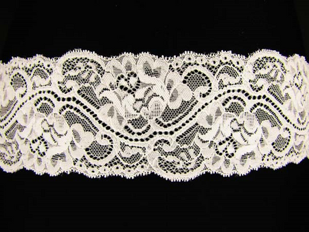 Wstawka 8cm elastyczna kość słoniowa