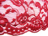 Koronka 6cm stabilna bordo