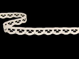 Koronka 1cm stabilna ivory