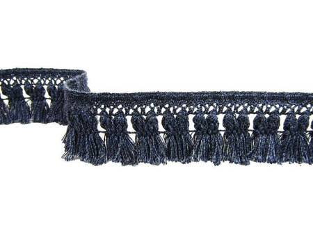 Taśma 4,5cm FRĘDZEL bawełna granat