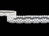 Koronka 1,4cm stabilna biała