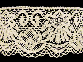 Koronka 12cm bawełniana natural