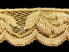 Koronka 3cm elastyczna złota