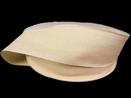 Taśma 30mm bawełniana natural