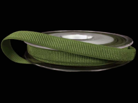 Taśma 8mm elastyczna ryps khaki