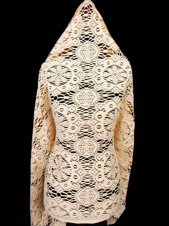 Koronka 170cm bawełniana ORNAMENT natural