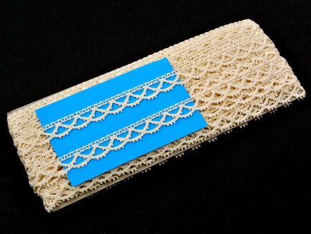 Koronka 1,5cm bawełniana naturalna