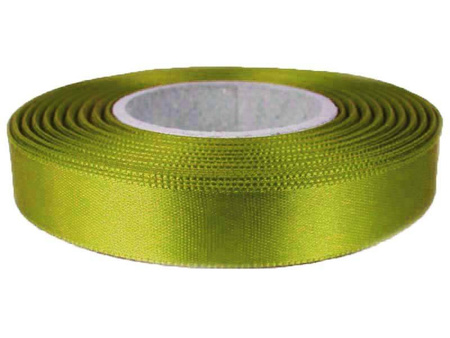Wstążka 15mm atłas khaki