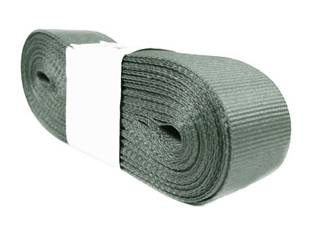 Taśma 22mm ryps poliestrowa grafit