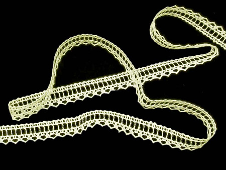 Koronka 1,8cm len wybielany