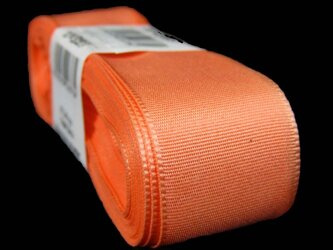 Wstążka 25mm tafta łosoś