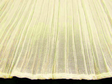 Taśma 14cm falbana PLISA ecru