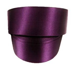 Wstążka 40mm atłas śliwka